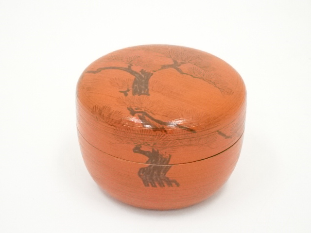 道具 ] - 道具 塗師 岡本陽斎造 朝陽棗（共箱） | ネットショップ圭